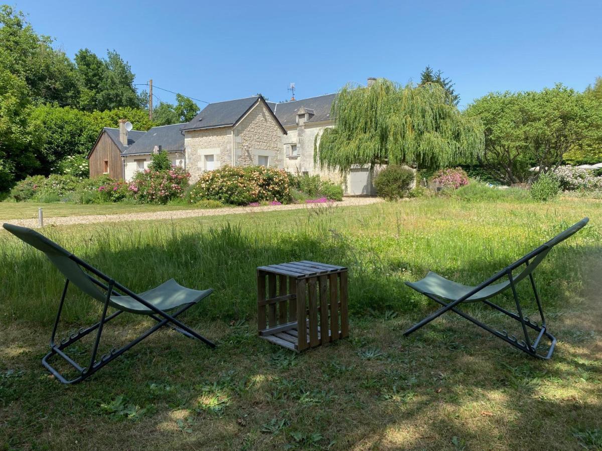 Gite De La Cale De La Clauderie Rigny-Ussé Esterno foto